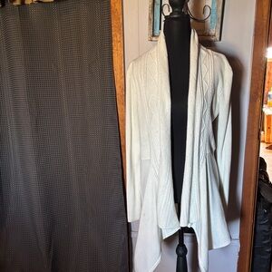 Cozy Open-Front Cream Cardigan